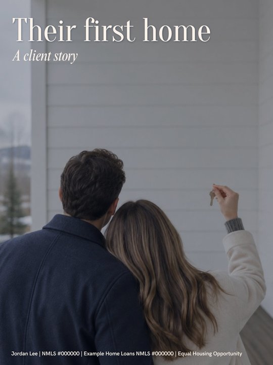Single post: Their first home
